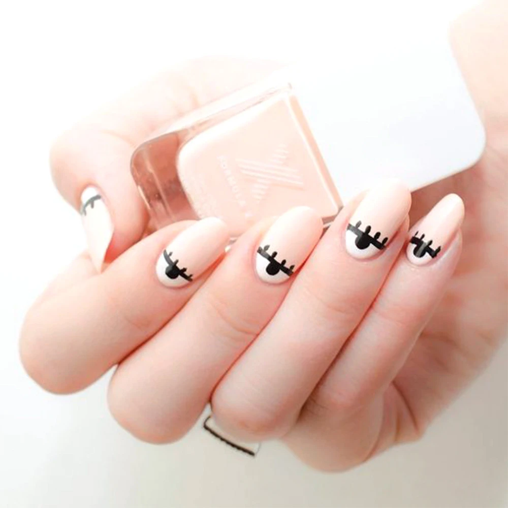 Серии глаз наклейки для дизайна ногтей водные переводные слайдеры обертки