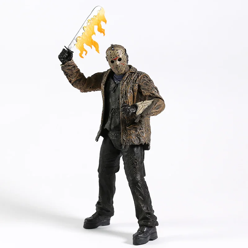 NECA Freddy Vs. Jason Джейсон Вурхиз ПВХ фигурка Коллекционная модель игрушки
