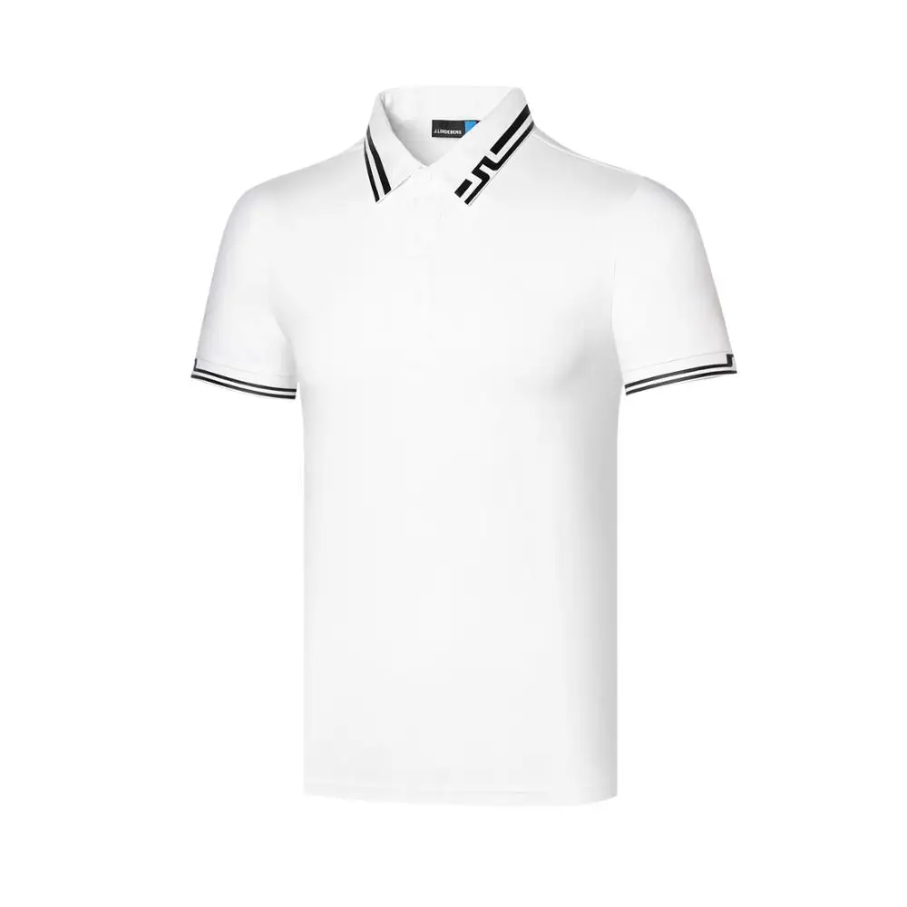 Новая футболка JL Golf весна/лето одежда для гольфа однотонная мягкая