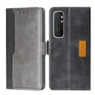 Чехол-Кошелек для Xiaomi MI Note 10 Lite, Магнитный чехол-книжка для Xiaomi Note 10 lite, роскошные кожаные чехлы для телефонов