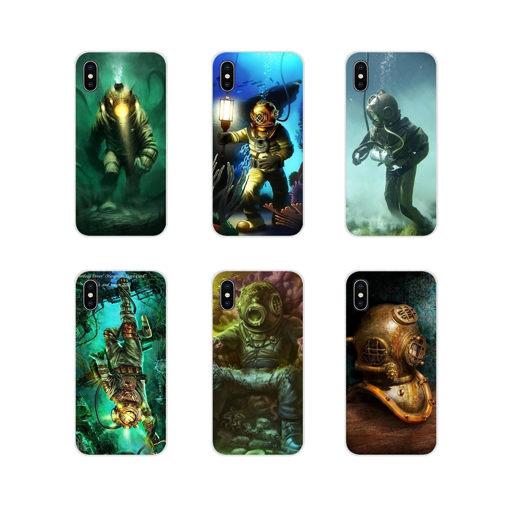 cuba Diving Helmet Underwater For Xiaomi Redmi Note 3 4 5 6 7 8 Pro Mi Max Mix 2 2S Pocophone F1 Accessories Phone Cases Cover | Мобильные
