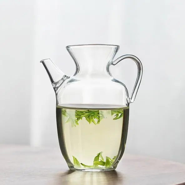 

LUWU термостойкий стеклянный чайник, цветочный чайник 300 мл