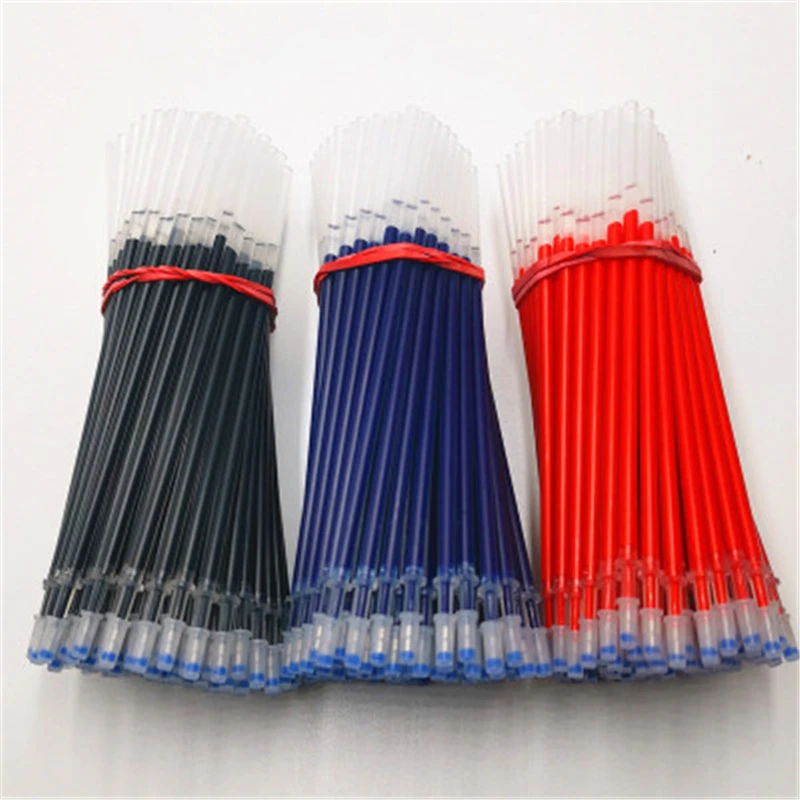 Сменный стержень для гелевой ручки 20 шт. нейтральный красные черные синие