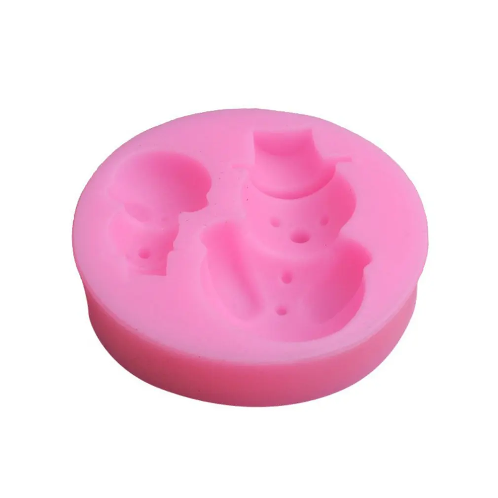 

Creative DIY Food-grade Silicone Mold Cake Baking Mold Chocolate Mold Snowman Snowflake Christmas Cake Mold Baking Tools