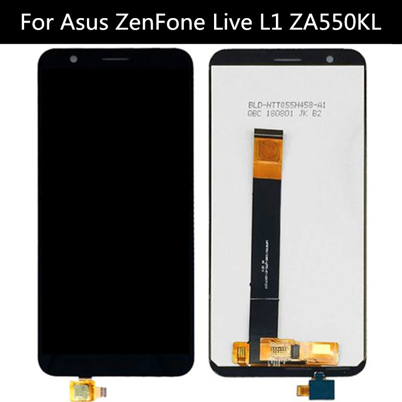 ЖК дисплей 5 дюйма для Asus ZenFone Live L1 ZA550KL X00RD + сенсорный экран с дигитайзером в сборе
