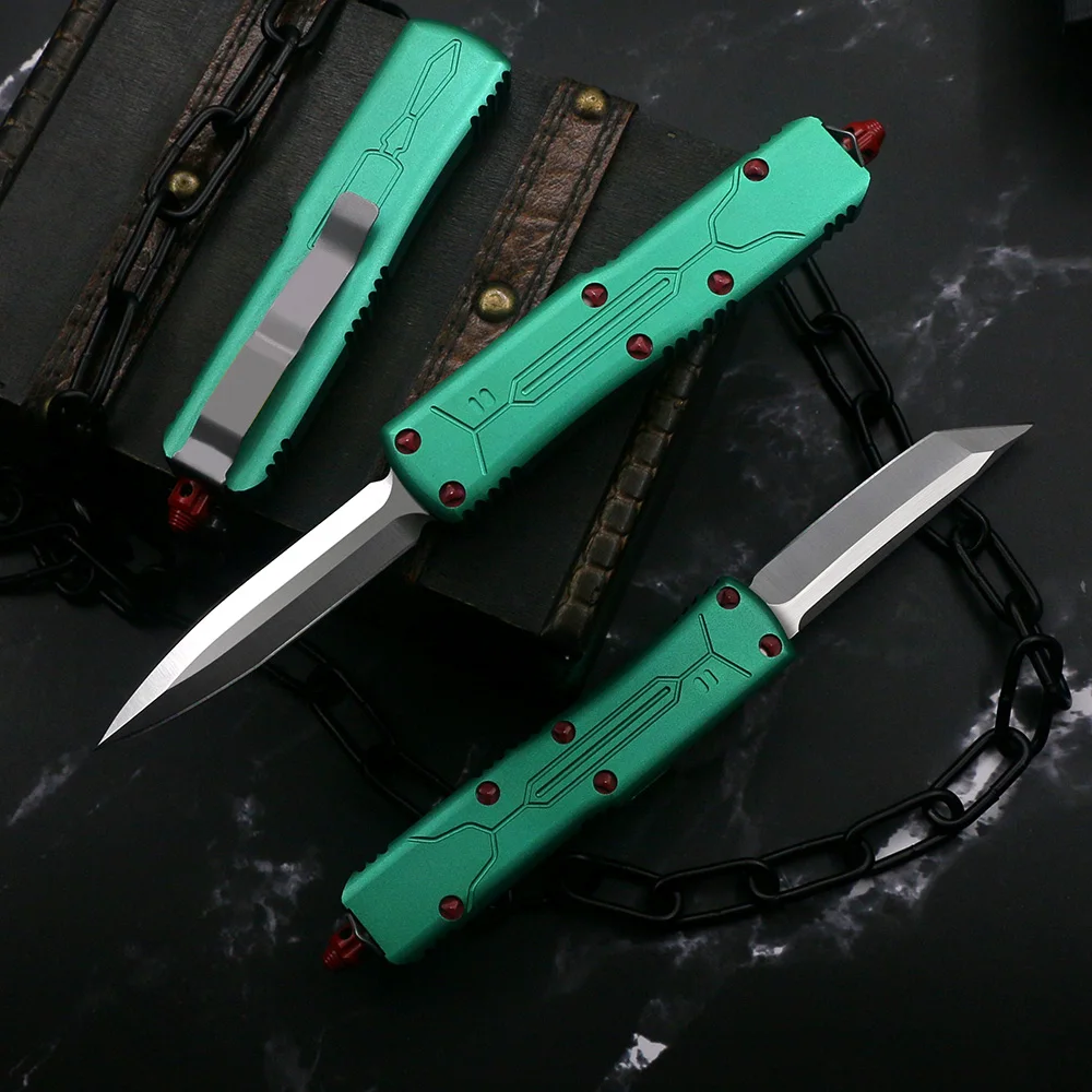 SF UT Bounty Hunter X85 Outdoor OTF Hunting Knife D2 Blade Aviation Aluminum Handle (CNC) Portable Multifunctional Tool | Инструменты