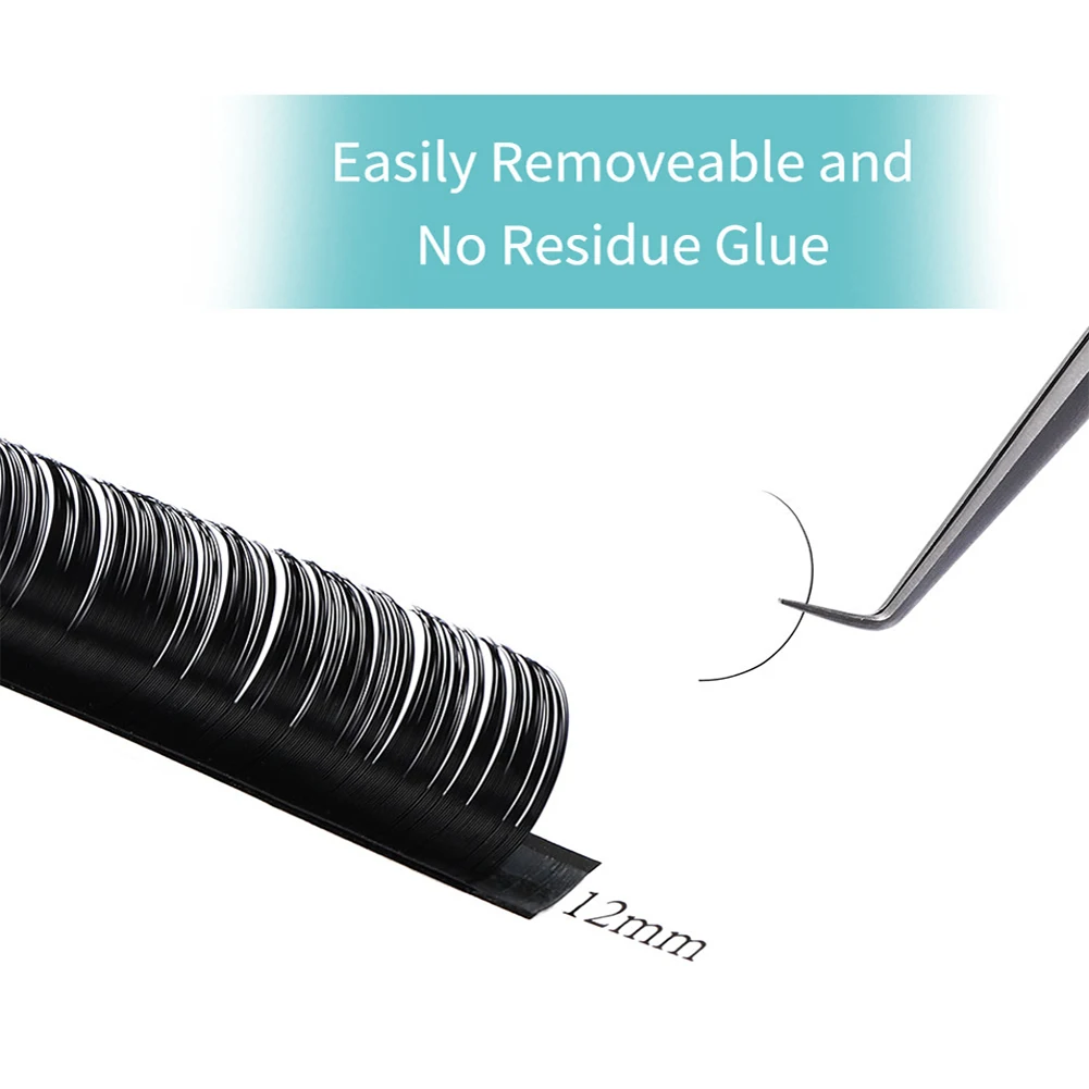 Индивидуальные Накладные ресницы GEMERRY 16 линий для профессионального наращивания