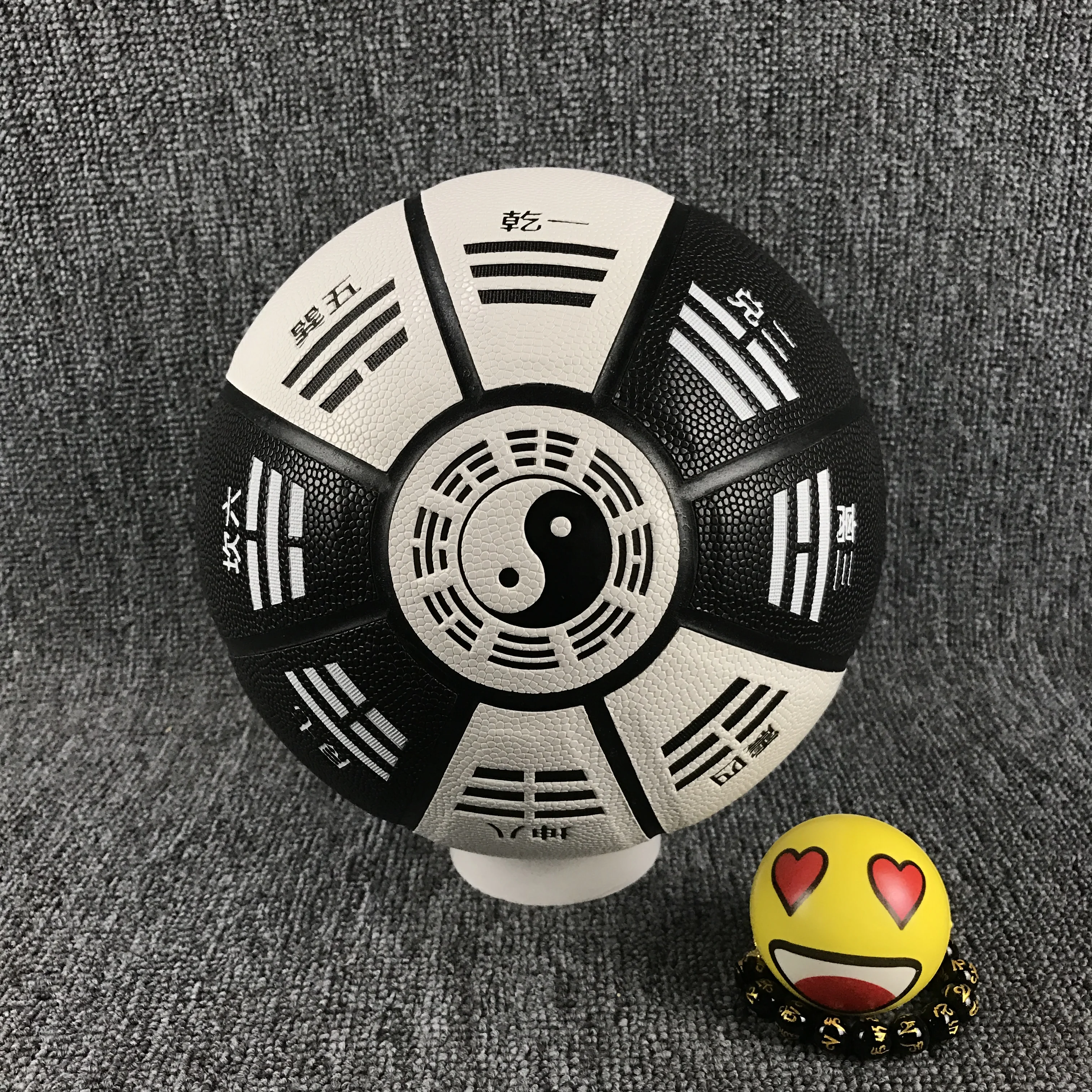 Баскетбольный мяч Bagua в китайском стиле Размер 7 уличный китайский подарок мячик