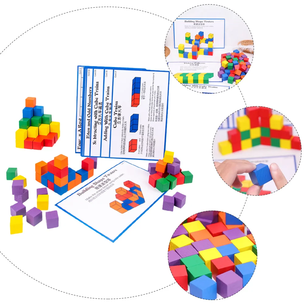 

1 Set of Kids Stacking Games Educational Stacker Toys Building Block Toys