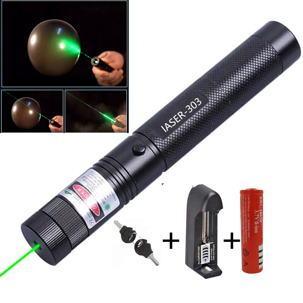 

Green laser pointer, laser sight, high power 5mw laser equipment, adjustable focal length, laser pointer, burning laser pointer