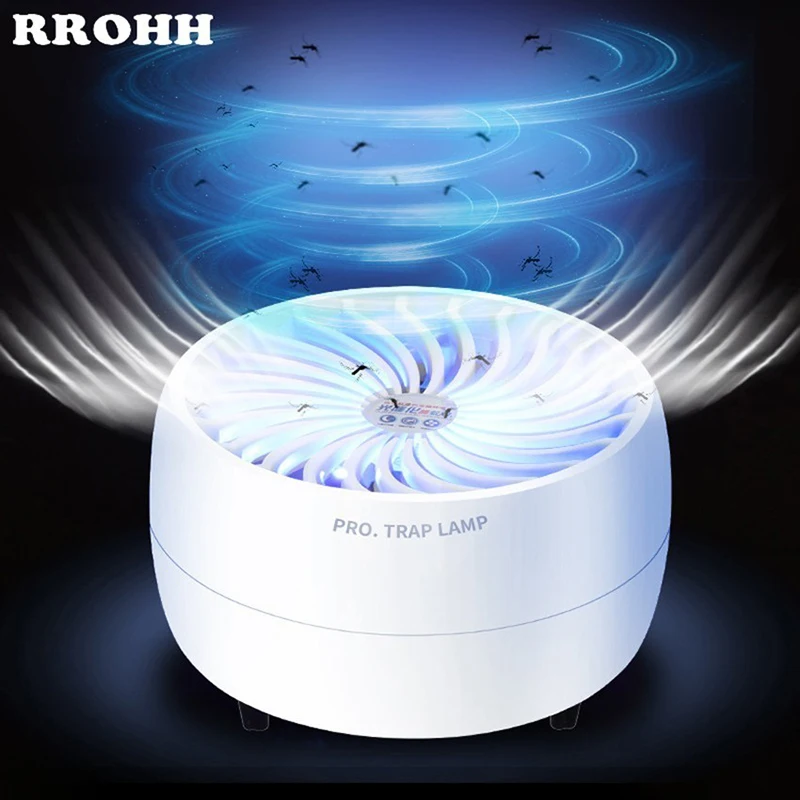 Бытовая лампа ловушка для комаров USB электрическая мух и средство уничтожения