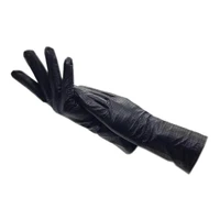 winter ladies fashion punched sheepskin gloves black autumn warm new genuine leather genuine driving dress motorcycle work silk
