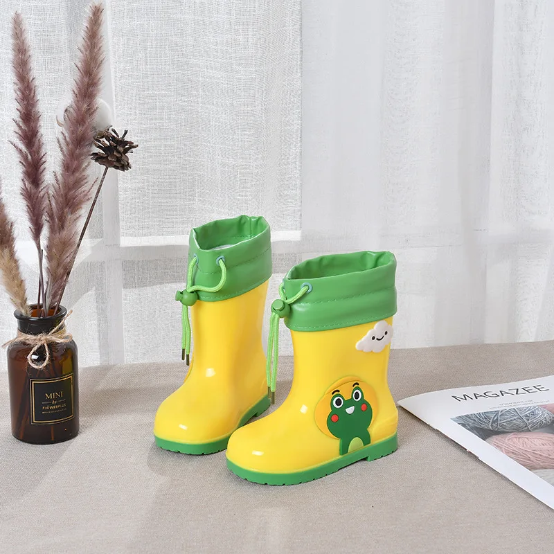 Водонепроницаемые резиновые сапоги из ПВХ для мальчиков и девочек | Детская