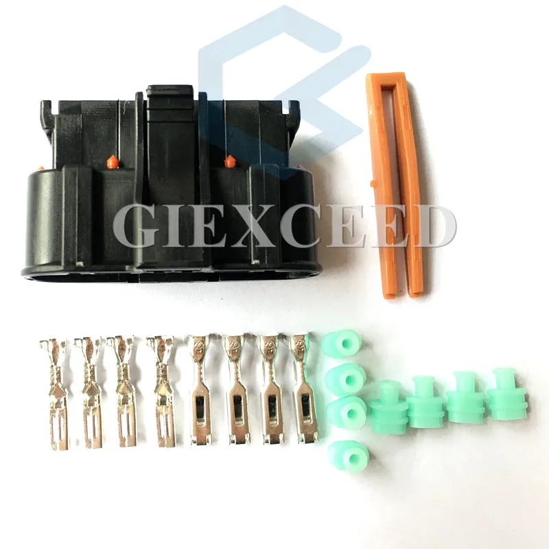 8-контактный женский водонепроницаемый автомобильный электрический разъем для датчика MAF и розетки зажигания распределителя Mitsubishi Lancer.