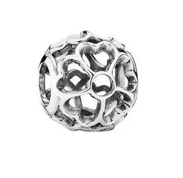 21 New 925 Sterling Silver Fashion capital Pendant Beads Fit Original Diy Bracelet Charms Jewelry making - Цвет: 21