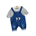 Детский спортивный костюм, 2 шт.компл., для мальчиков и девочек, на весну и осень