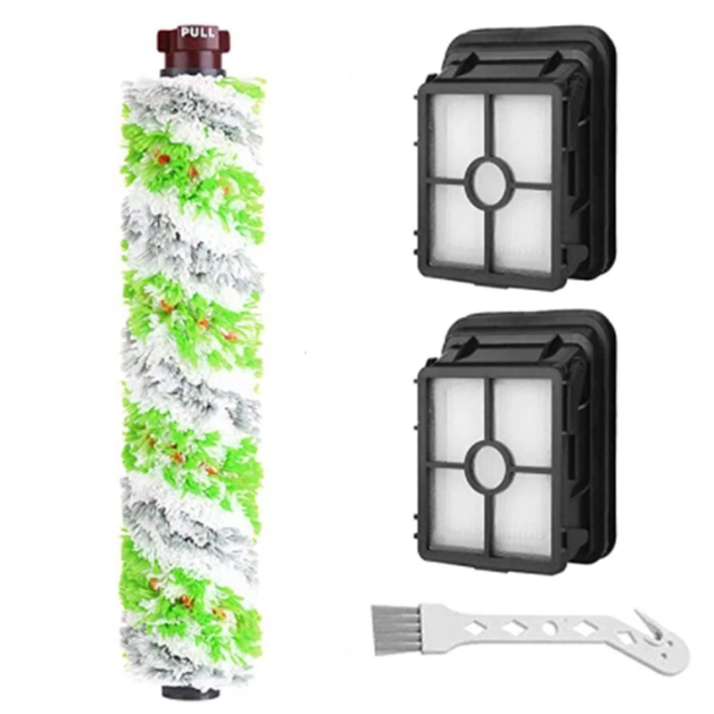 

1868 Roller Brush & 1866 Hepa Filter for Bissell Crosswave 1785 Series 17132 Robot Vacuum Cleaner Spare Parts