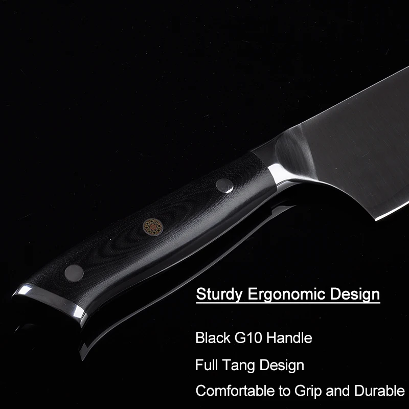 Профессиональный нож шеф повара Gyuto для кухни Высокоуглеродистый Японский