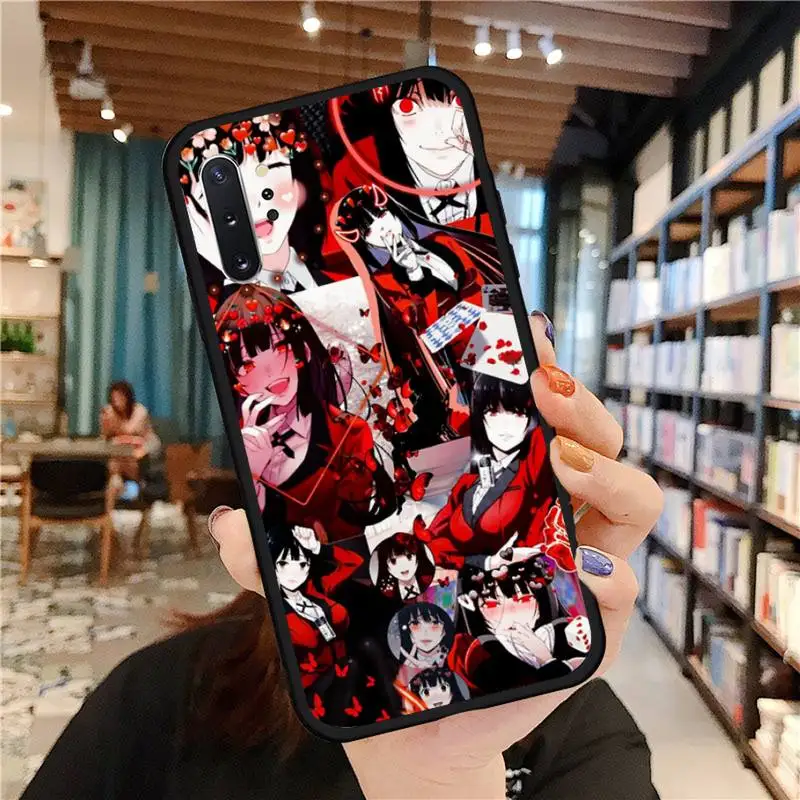 

Crazy Excitement Manga Kakegurui Phone Case For Samsung galaxy S 7 8 9 10 20 edge A 6 10 20 30 50 51 70 note 10 plus