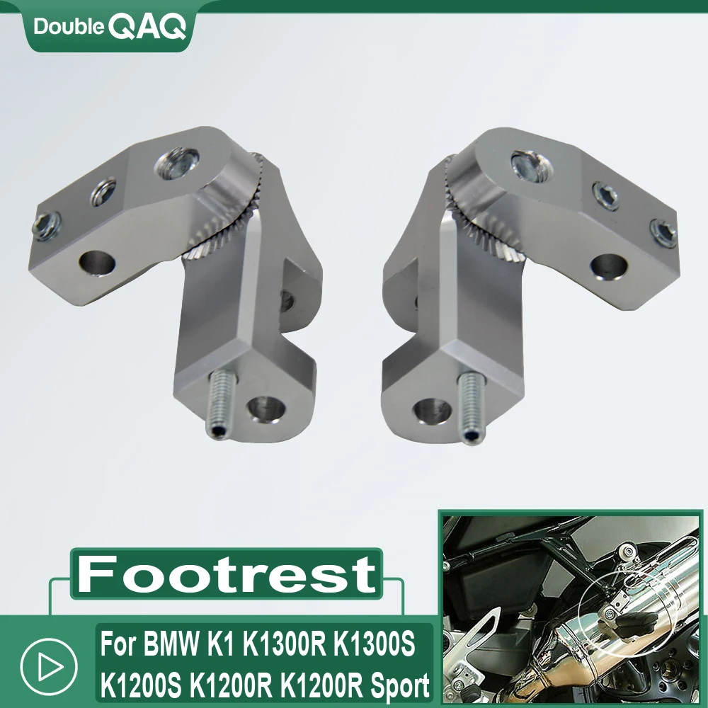 

NEW Motorcycle Foot peg Passenger Footpeg Lowering Kit For BMW K1 K1300R K1300S K1200S K1200R K1200R Sport K 1300 S R K 1200 R