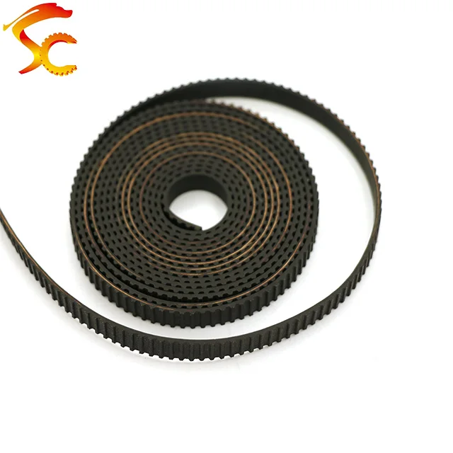 

High Quality 4meters/LOT MXL 6mm timing belt Pitch=2.032 open rubber belt width 6mm 3D Printer belt Free Shipping