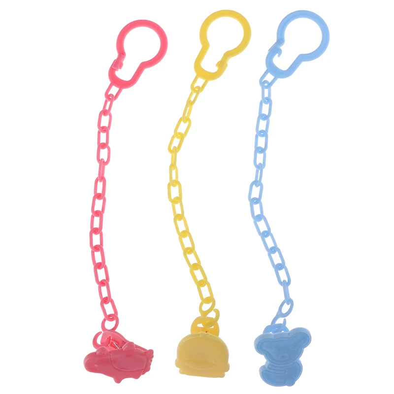 Clips para chupete, accesorios para el cuidado del beb&eacute;, cadena de soporte para chupete de juguete, 2 uds.-0