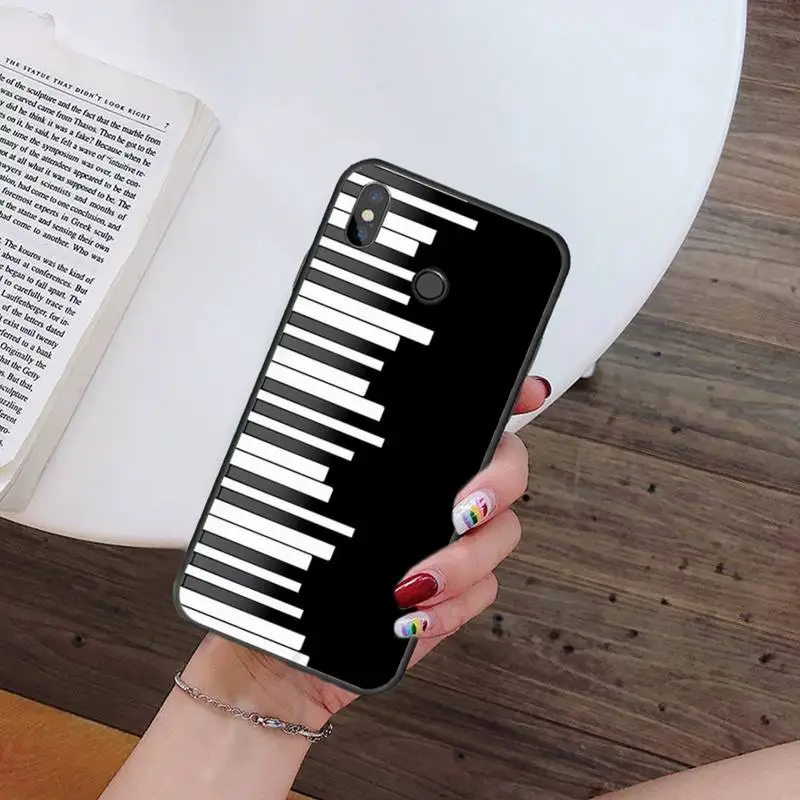 

Romantic music piano art design Phone Case For Xiaomi Redmi 7 9t 9se k20 mi8 max3 lite 9 note 8 9s 10 pro Soft Silicone Shell