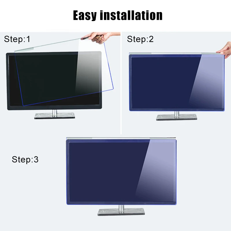 

Acrylic Computer Privacy Screen Filter Frame Hanging Type for Widescreen PC Monitor DJA99