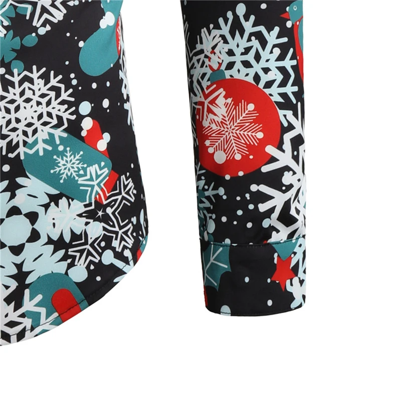 Мужская рубашка с длинным рукавом и принтом Осень зима 2019|Повседневные рубашки| |