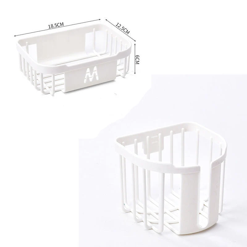 

3pcs Plastic Paper Towel Basket Storage Basket Bathroom Toilet Paper Holder Bathroom Accessories Tissue Box For Kitchen Storage