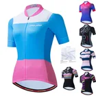 Женская велосипедная футболка Weimostar 2021, футболка с коротким рукавом, одежда для велоспорта