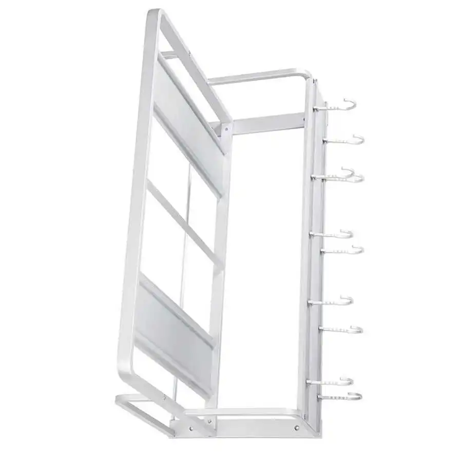 Космическая алюминиевая двухслойная подвесная стойка для микроволновой печи