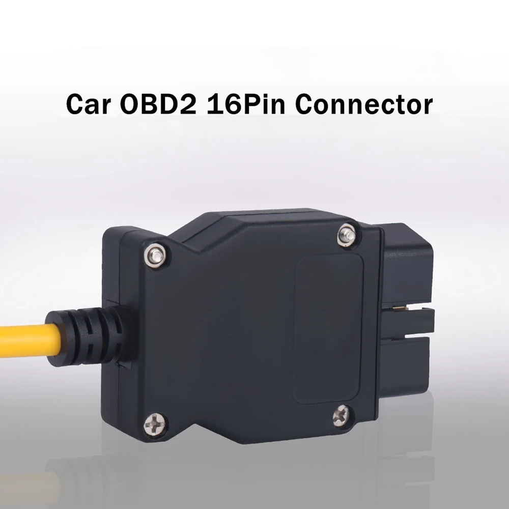 10 шт./лот Профессиональный интерфейсный кабель Ethernet к OBD 16Pin F Series для BMW ENET E SYS ICOM
