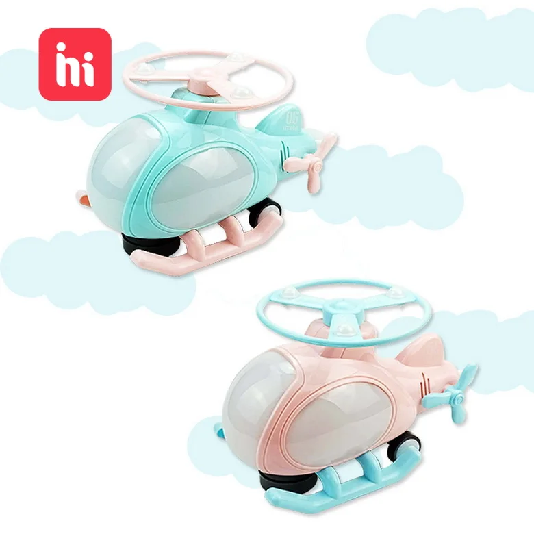 Electric Universal 360-degree Rotating Light And Music Helicopter Model Children's Toy Cartoon aircraft toys for children boys | Игрушки
