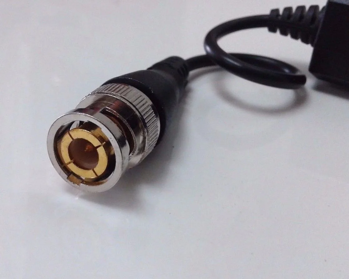 12 шт. 720P-1080P CVI TVI AHD Video Balun Coax BNC to UTP CAT5 для камеры видеонаблюдения HD Full motion витая