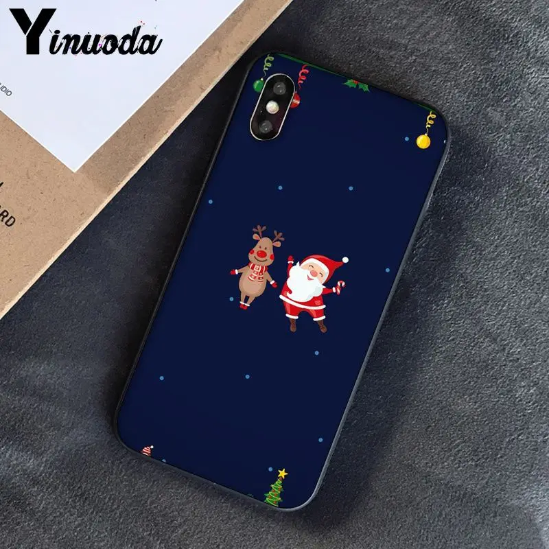 A15 Yinuoda happy new year Custom Photo мягкий чехол для iPhone X XS MAX 6 6s 7 7plus 8 8Plus 5 5S SE XR 11 11pro max - Цвет: A15