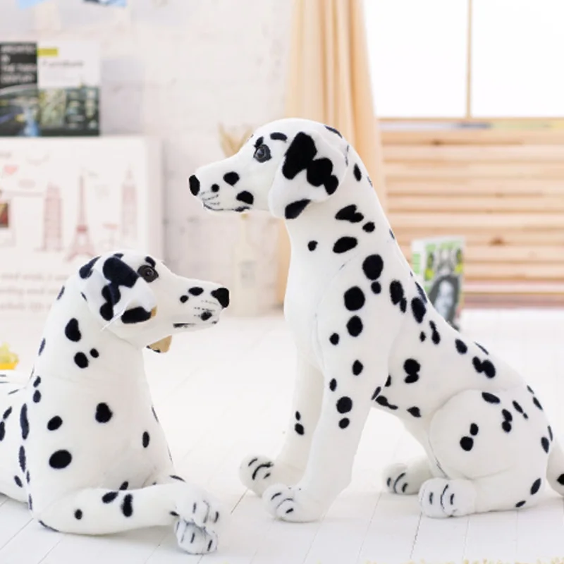 

New Simulation Dalmatian Dog Plush Toys, Animal Plush Toys, Children's Toys, Home Decoration, Christmas Gifts