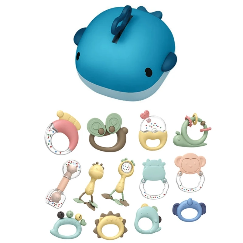 

Пластиковый контейнер для детских игрушек-погремушек