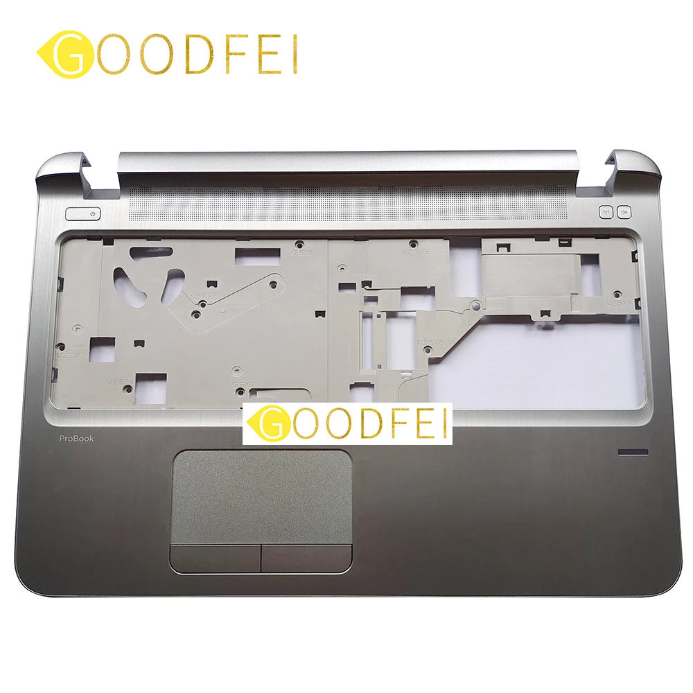 

450 G3 Palmrest New Original For HP ProBook 450G3 Upper Case Keyboard Bezel KB Cover with Touchpad 49X63TATP00 828402-001 Silver