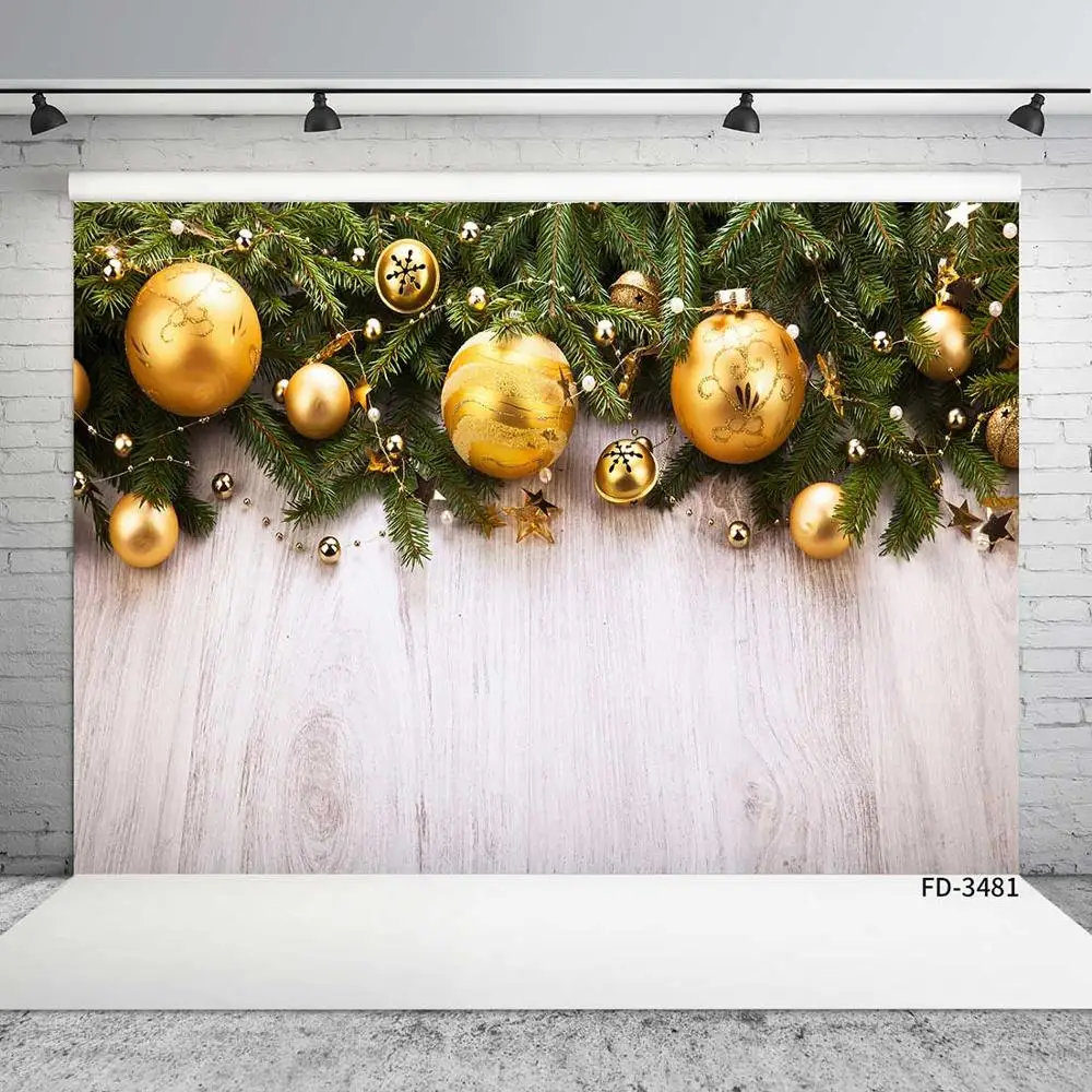 Рождественский шар деревянная доска фонарь фотографические фоны для детей