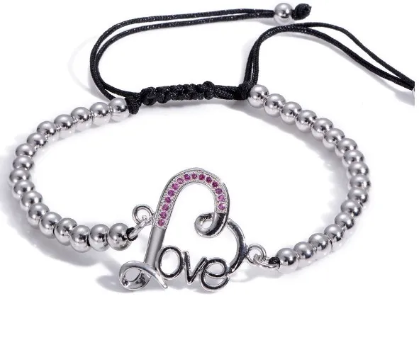 Регулируемый браслет из циркония с микрозакрепкой fg35|Цепочки и браслеты| |