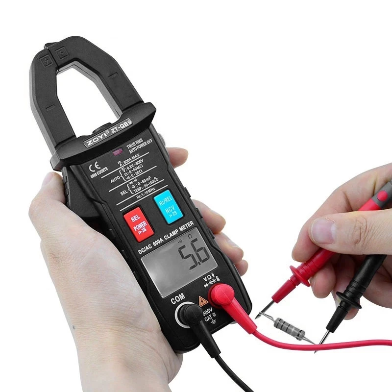 

ZOYI ZT-QB9 Wireless Clamp Meter Digital Technology Smart Multimeter True RMS Voltmeter Ammeter Auto Rang Capacitor NCV Tester