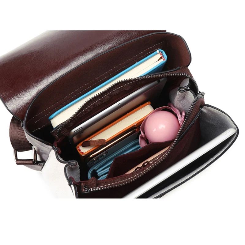 Винтажный женский рюкзак REALER из спилка брендовый школьный ранец для женщин сумка