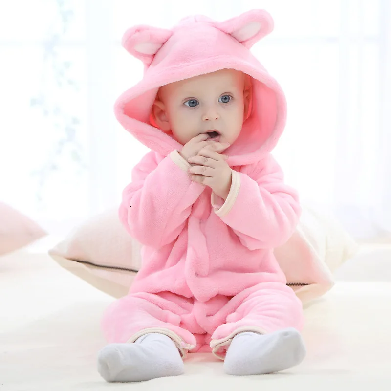 Новинка 2019 года зимняя толстовка с капюшоном для новорожденных фланелевая