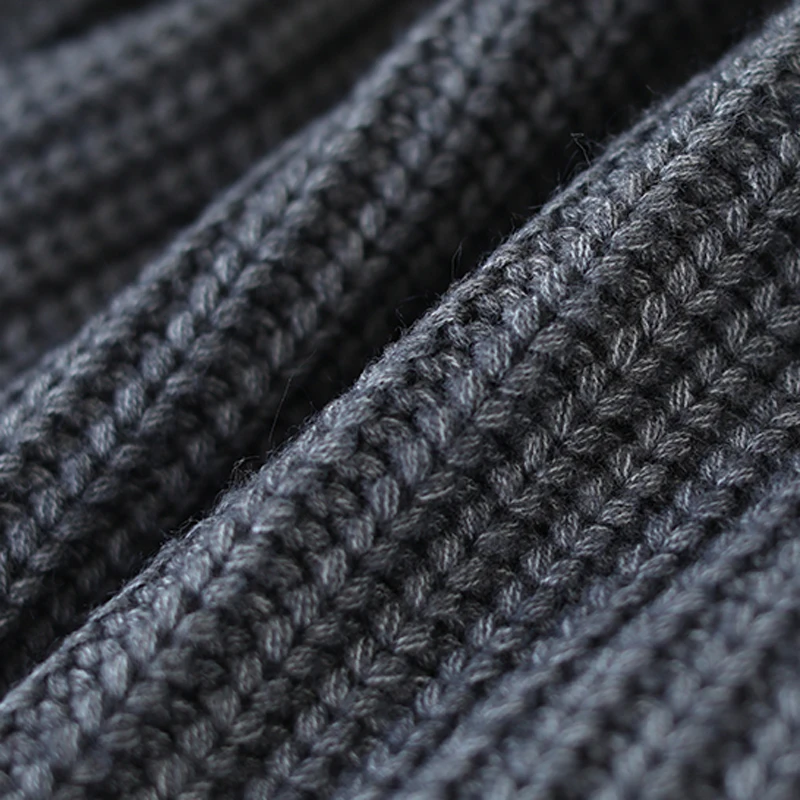 

Women Sweater Cardigan Outwear Coat Extra Long Thick Loose Oversized Hooded Pockets Knit Vintage for Autumn Winter A12230948