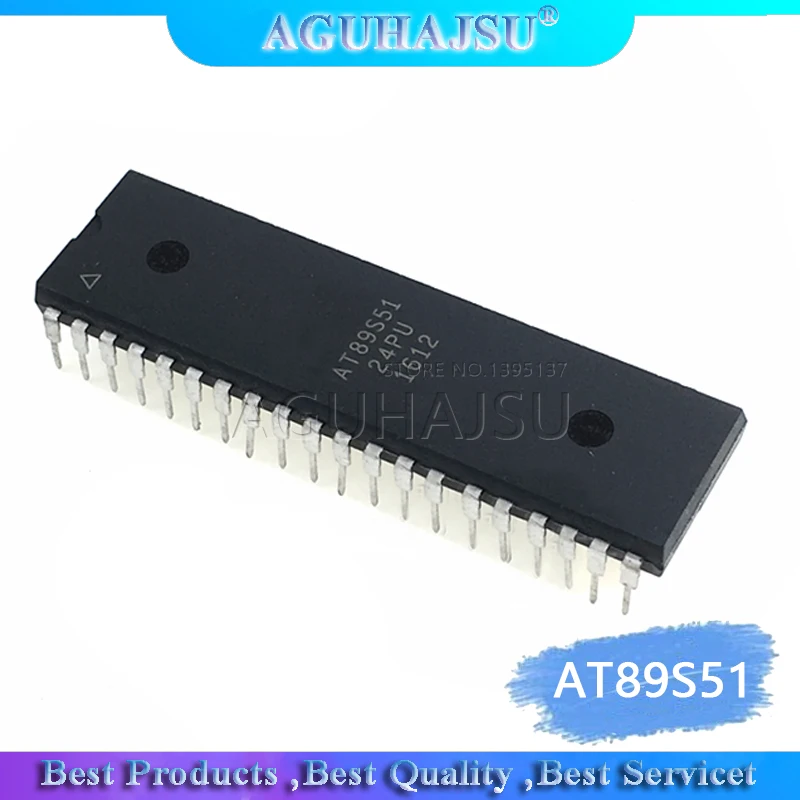 1 шт./лот AT89S51-24PC AT89S51-24PI AT89S51 DIP-40 | Электронные компоненты и принадлежности