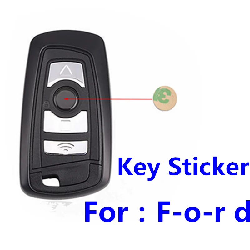 10 шт./лот 8 мм 14 18 21 для Ford Epoxy или Metal 3D чехол автомобильного ключа дистанционный