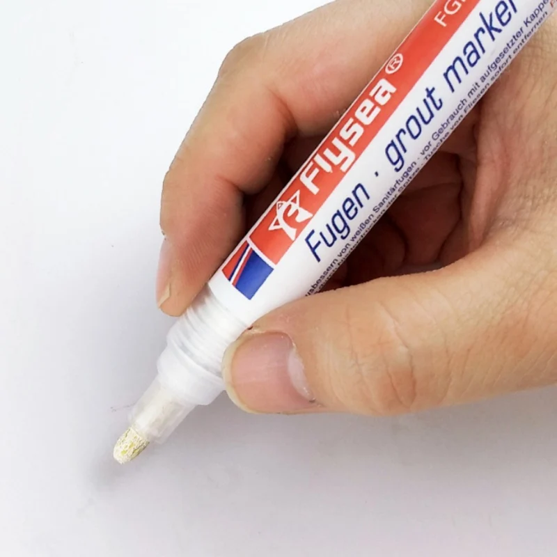 Плитка белый знак ручка зазоры ремонт Refill Grout Refresher душ ванная комната чистящее