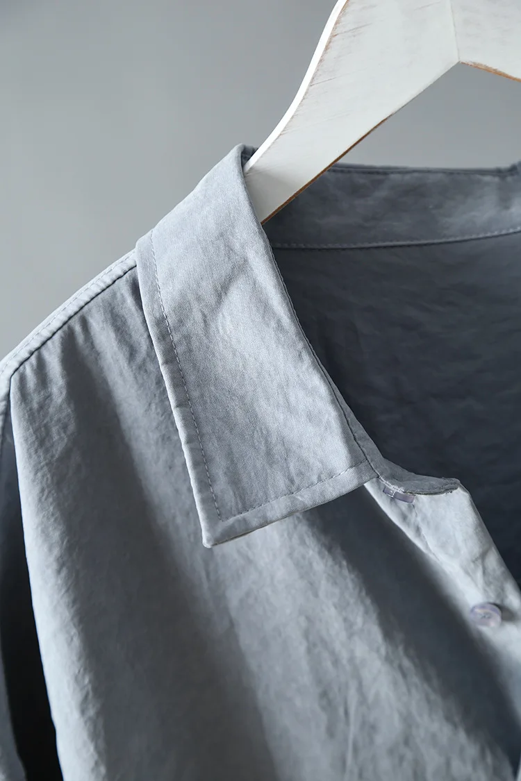 Dioufond 2019 Осенняя Женская корейская мода женская блузка Винтажная с V образным