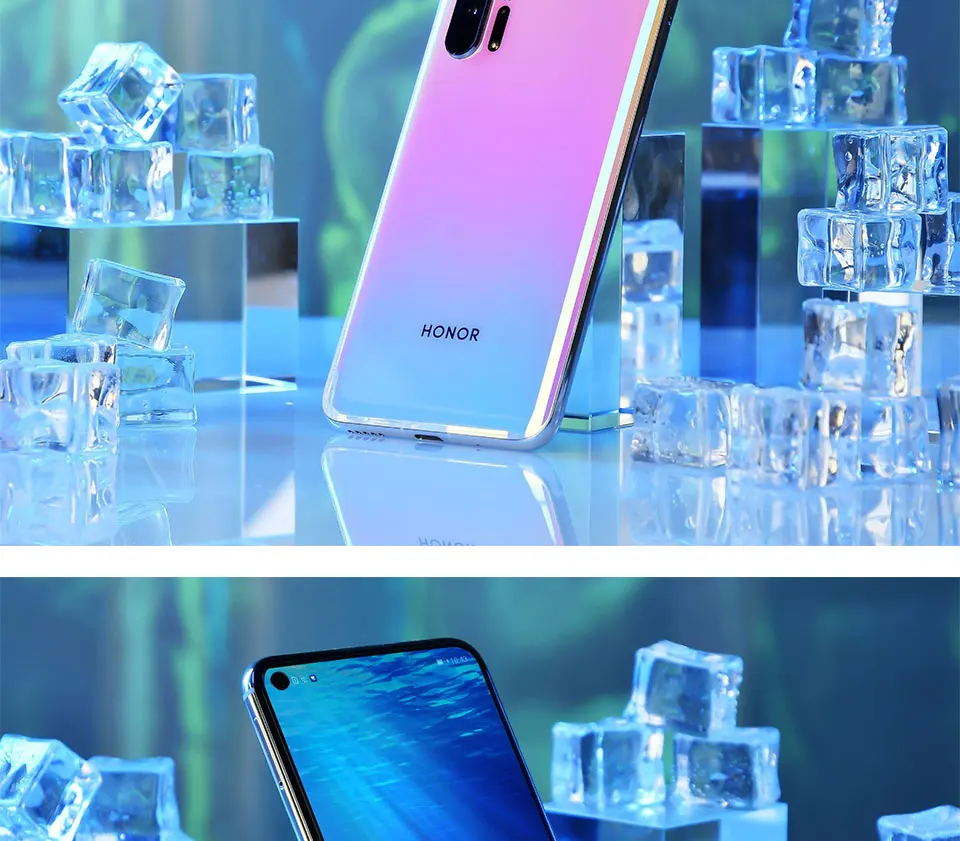 Мобильный телефон HONOR 20 PRO, 6,26 дюймов, 8 ГБ, 128 ГБ, Восьмиядерный процессор Kirin 980, Android 9,0, 4000 мАч, Поддержка Google play, NFC